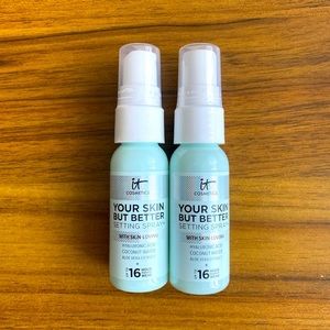 (2ct) it cosmetics your skin but better setting spray bundle